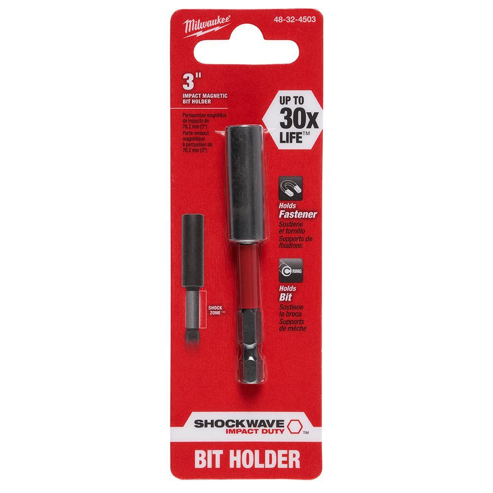 Shockwave 3 in. Magnetic Bit Holder - Super Arbor