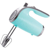 5-Speed Blue Lightweight Electric Hand Mixer
