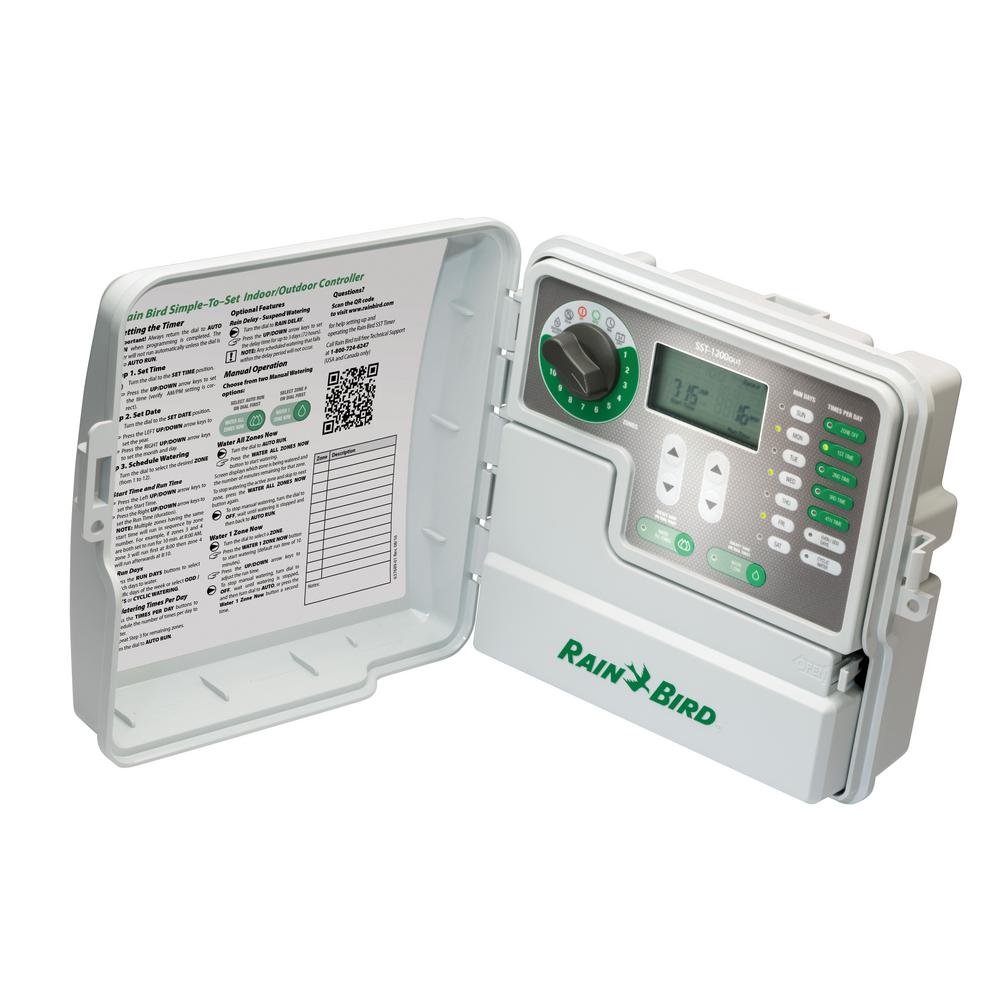 12-Station Indoor/Outdoor Simple-to-Set Irrigation Timer - Super Arbor