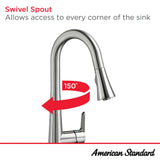 American Standard Raleigh 33-in x 22-in Stainless Steel Single-Bowl Dual-Mount Kitchen Sink All-in-One Kit with 1-Hole Faucet