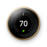 Nest Learning Thermostat 3rd Gen in Brass (2-Pack) - Super Arbor