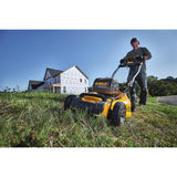 DEWALT 20 in. 20V MAX Lithium Ion Cordless Battery Walk Behind Push Lawn Mower with (4) 5.0Ah Batteries and Charger Included