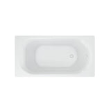 Stratford 5.5 ft. x 32 in. Reversible Drain Americast Soaking Bathtub in White - Super Arbor
