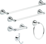 Delta Foundations Double Hook Polished Chrome Towel Hook