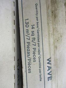 Marazzi Developed by Nature Calacatta 12 in. x 24 in. Glazed Ceramic Wave Wall Tile (14 sq. ft. / Case)
