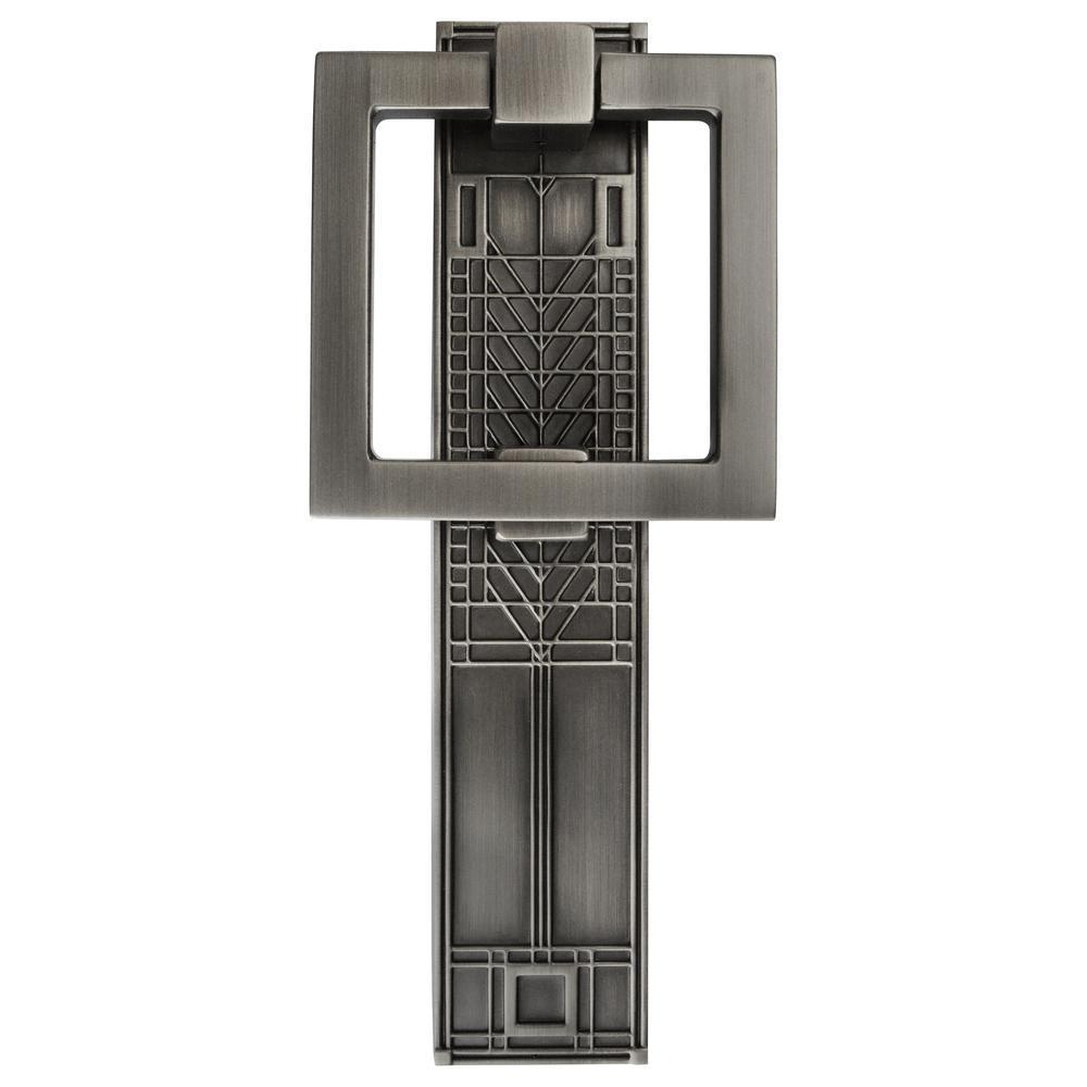 Frank Lloyd Wright Collection Tree of Life Antique Pewter Door Knocker - Super Arbor