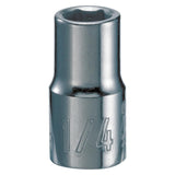 Craftsman 1/4 in. SAE 6 Point Standard Shallow Socket