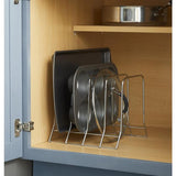 Style Selections 9.84-in W x 9.06-in H 1-Tier Freestanding Metal Baskets & Organizers