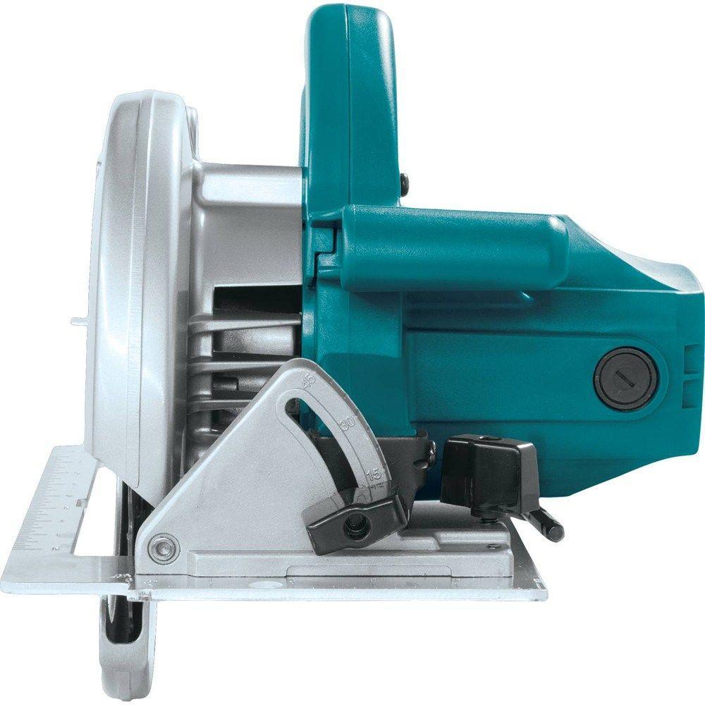 7-1/4 in. 15 Amp Corded Circular Saw with Dust Port 2 LED Lights 24T Carbide Blade - Super Arbor