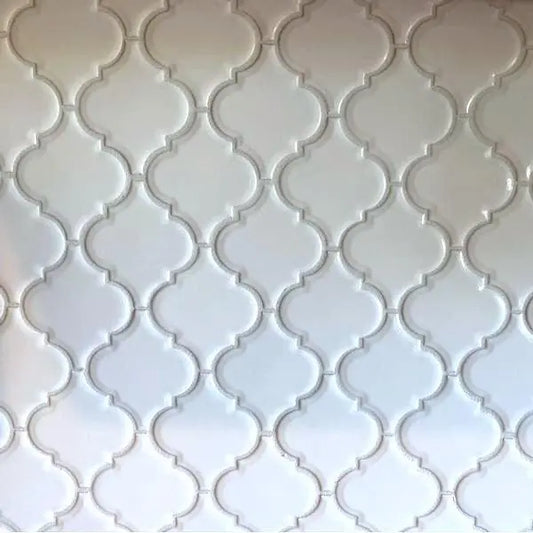 Hudson Brilliant White 11-in x 13-in Glossy Porcelain Lantern Wall Tile (0.98-sq. ft/ Piece)