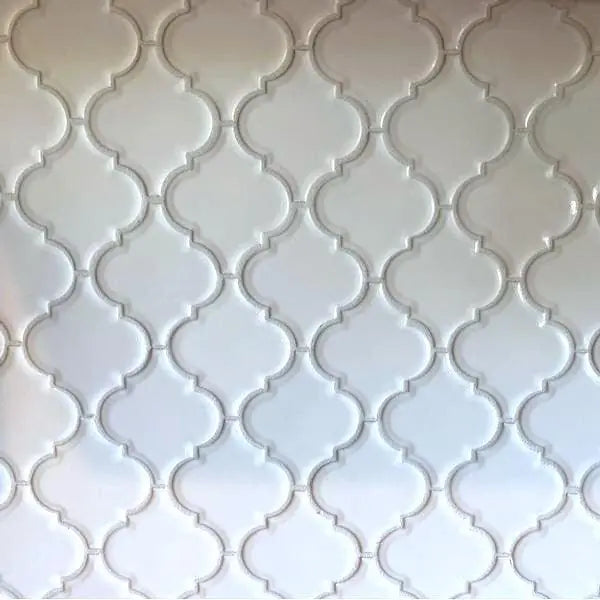 Hudson Brilliant White 11-in x 13-in Glossy Porcelain Lantern Wall Tile (0.98-sq. ft/ Piece)