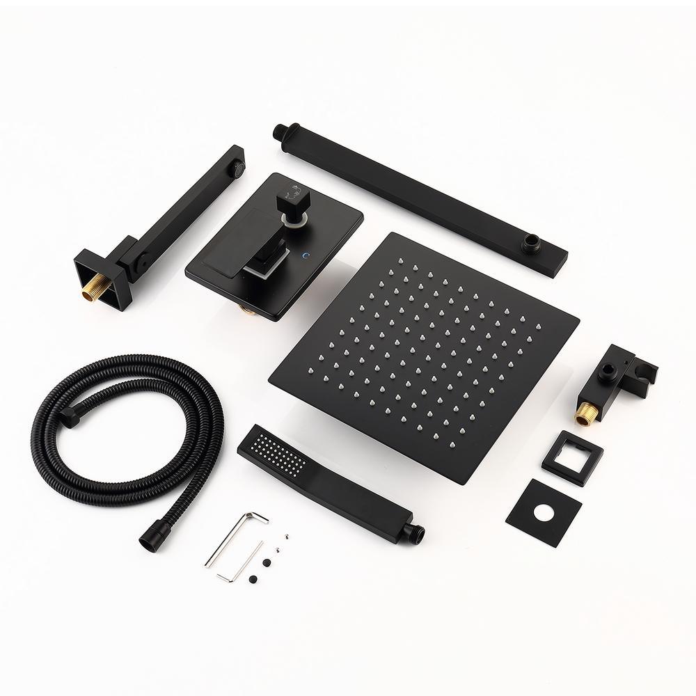 Pressure Balanced Complete Shower System with Rough-in Valve - Super Arbor