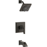 Kallan Rite-Temp Single-Handle 1-Spray Tub and Shower Faucet in Vibrant Brushed Nickel (Valve Included) - Super Arbor