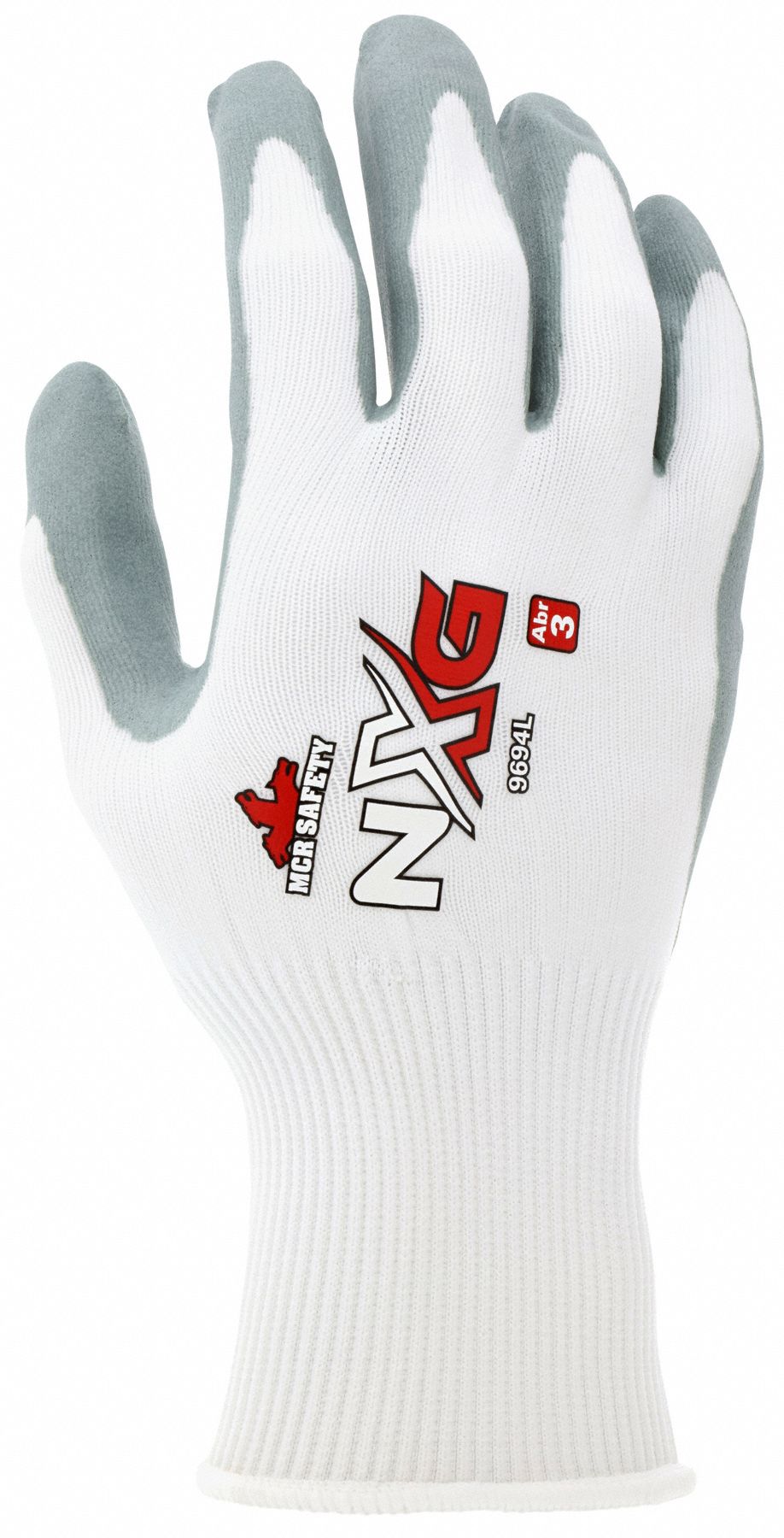 MCR SAFETY NXG 9694 Foam Nitrile Coated Gloves - Size Small, 12 Pack