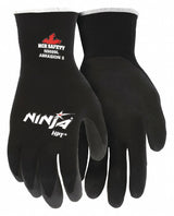 MCR SAFETY Ninja N9699 PVC Palm Dipped Coated Gloves - 12 Pack