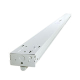 8 ft. 52-Watt 2-Light White Strip Light Fixture T8 Industrial LED with 3500 Lumens DLC Flex Tubes 120-277-Volt 4000K - Super Arbor