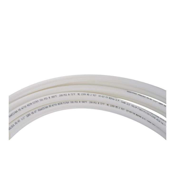1/2 in. x 50 ft. Coil PERT White Pipe