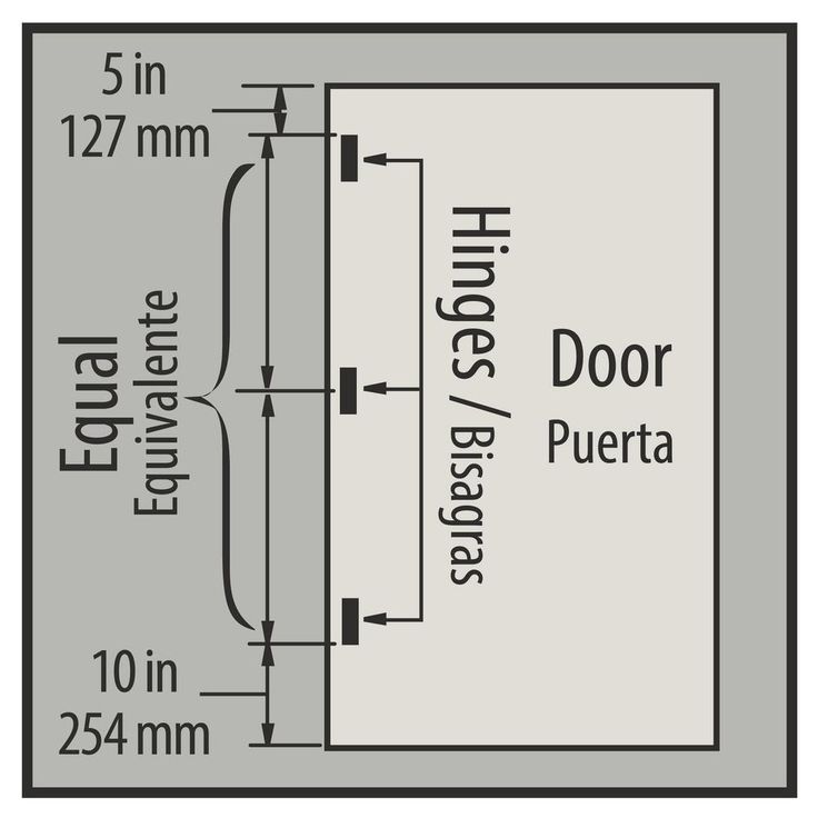 4 in. Satin Nickel 5/8 in. Radius Door Hinge