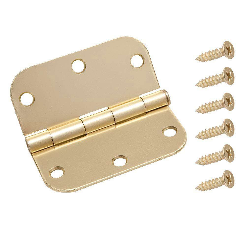 3-1/2 in. Oil-Rubbed Bronze 5/8 in. Radius Adjustable Spring Door Hinge - Super Arbor
