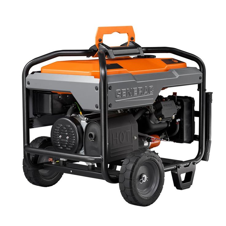 Generac XC 6500-Watt Gasoline Powered Portable Generator, CARB Compliant