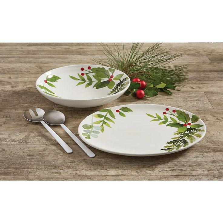 Winterberry Ceramic Platter