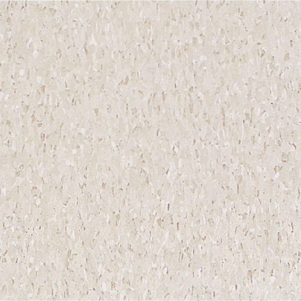 Armstrong Imperial Texture VCT 12 in. x 12 in. Classic White Standard Excelon Commercial Vinyl Tile (45 sq. ft./ case) - Super Arbor