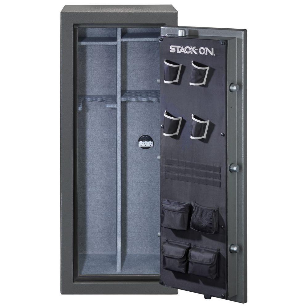 24-Gun Fire/Waterproof Combination Lock Safe, Gray Pebble - Super Arbor