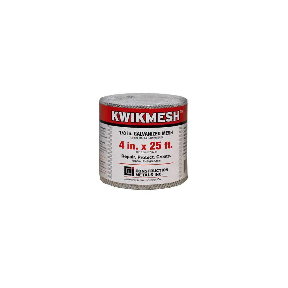 4 in. x 25 ft. Kwikmesh Utility Screen Roll - Super Arbor