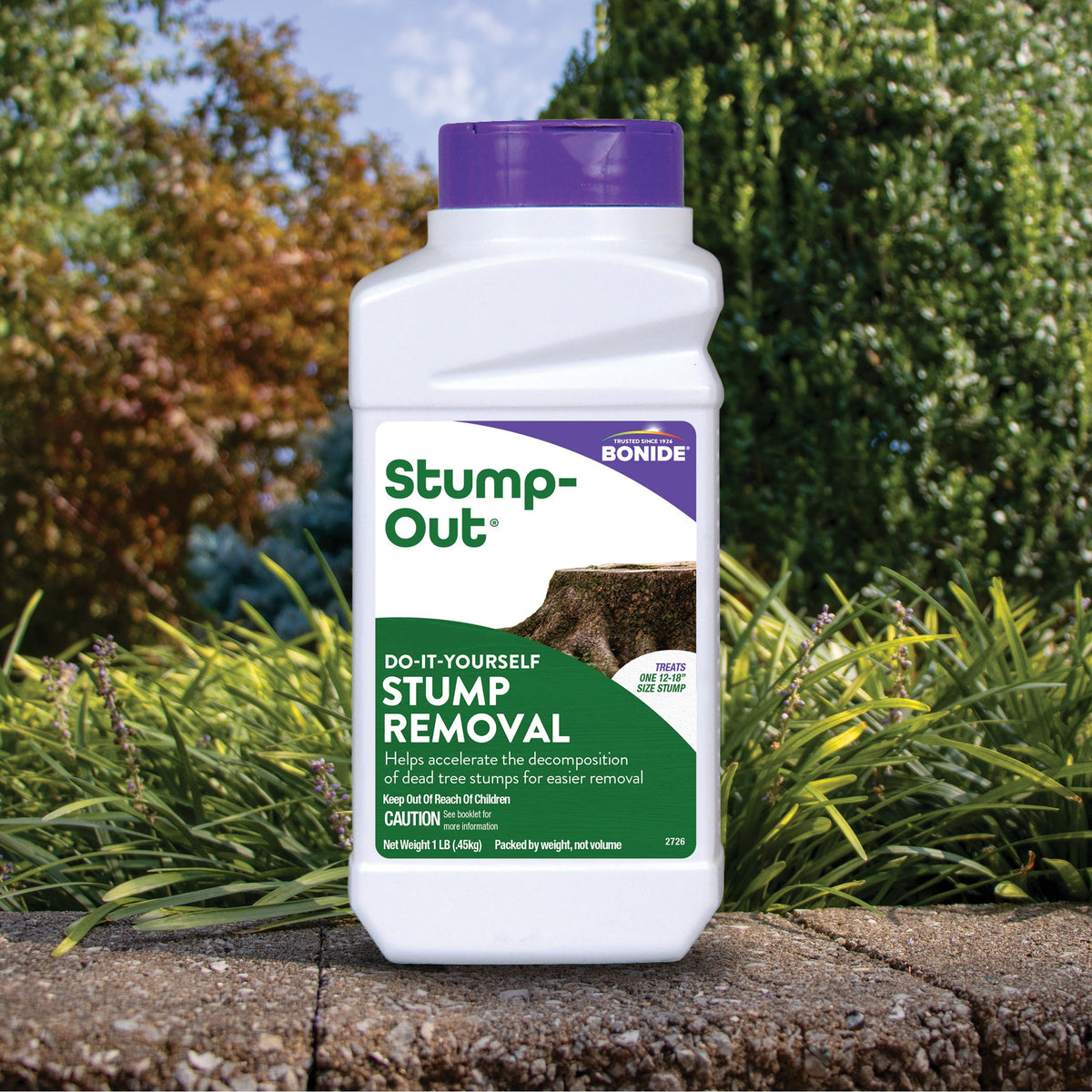 Bonide Stump-Out DIY Stump Removal Granules, 1 lb