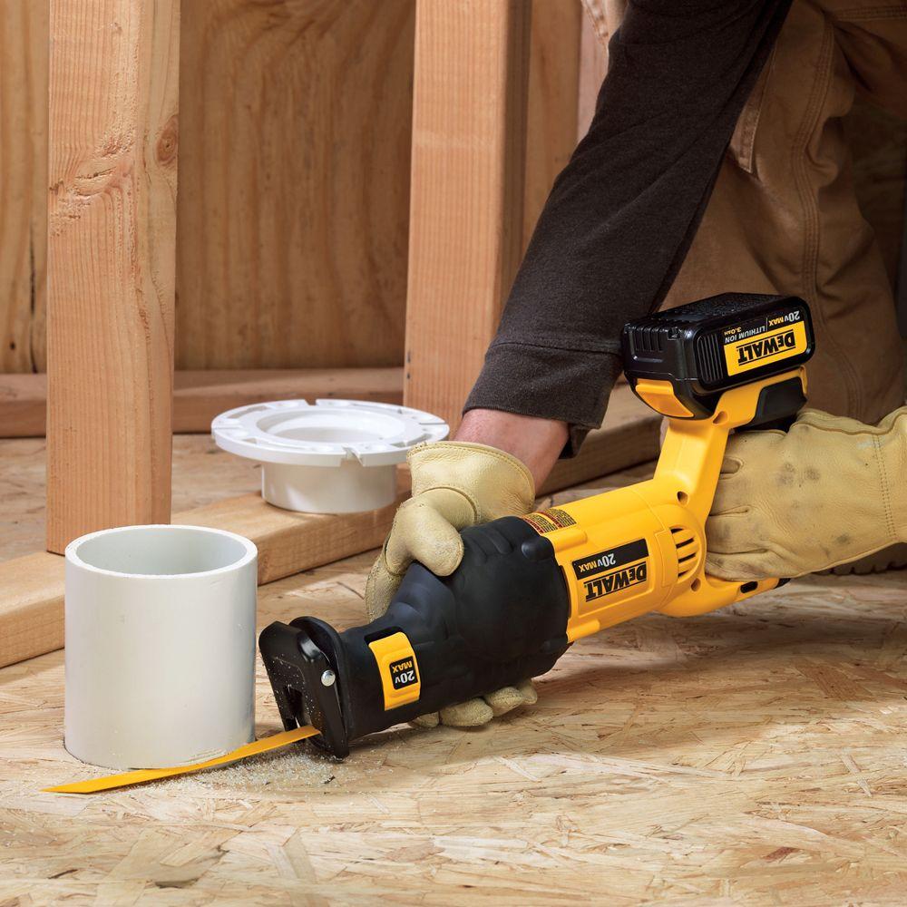 20-Volt MAX Lithium-Ion Cordless Reciprocating Saw (Tool-Only) - Super Arbor