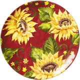 Sunset Sunflower 16-Piece Traditional Multi-color Ceramic Dinnerware Set (Service for 4)