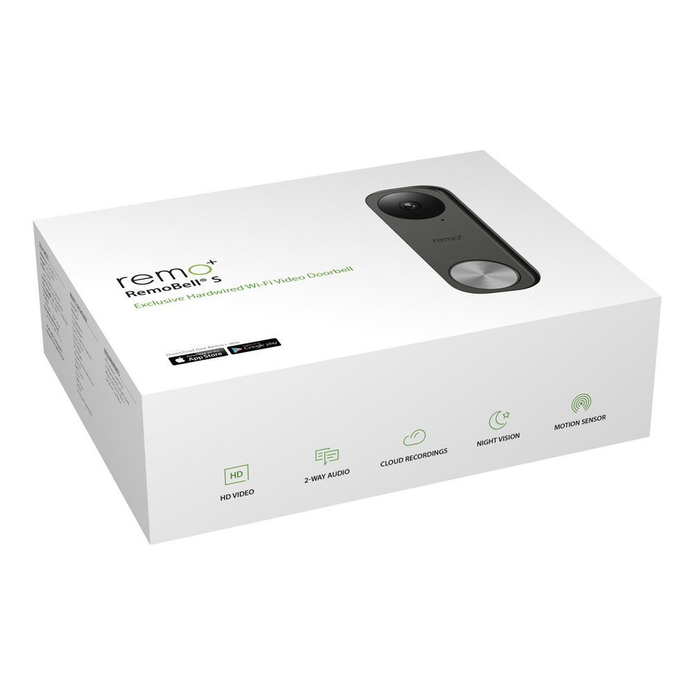 RemoBell S Smart Wired Video Doorbell Camera - Super Arbor