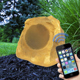 Bluetooth Outdoor Rock Speakers Canyon Sandstone Stereo - Super Arbor