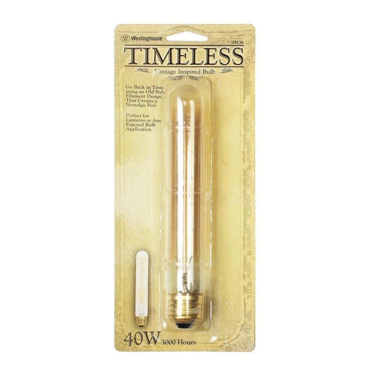 Westinghouse 40-Watt T9 Timeless Vintage Inspired Incandescent Light Bulb