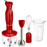 Ultra-Stick Immersion, 300-Watts, Hand Blender Set, Whisk+Beaker+Chopper, Stainless Steel, 2-Speed Setting