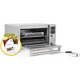 Bravo XL 1800 W 4-Slice Stainless Steel Toaster Oven and Air Fryer