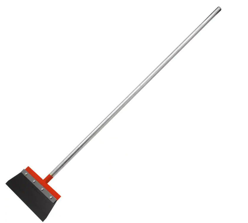 14 in. W Floor Scraper Hand Tool with Replacement blade and Handle Grip
