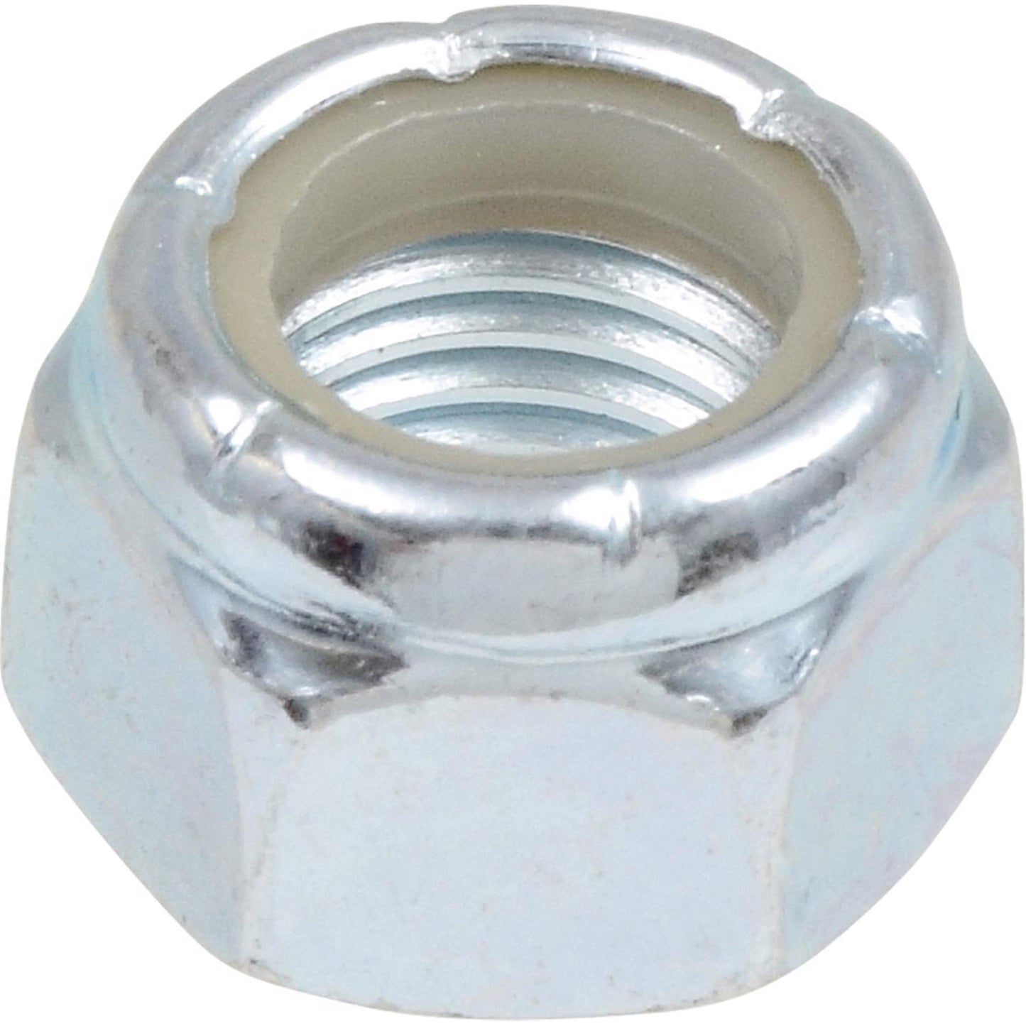 Hillman #8-32 Zinc-Plated Steel USS Nylon Insert Lock Nut, 100-Pack