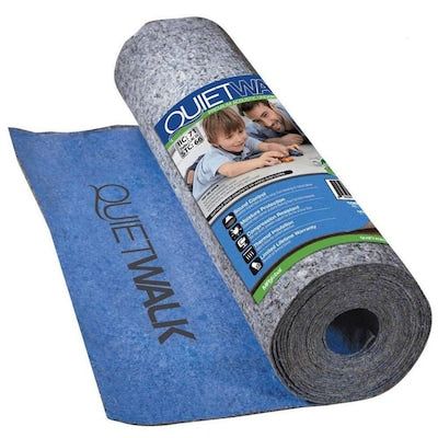 QuietWalk Sound Absorption and Vapor Barrier 100-sq ft Premium 3 mm Flooring Underlayment