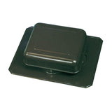 50 sq. in. NFA Aluminum Square-Top Roof Static Vent in Black