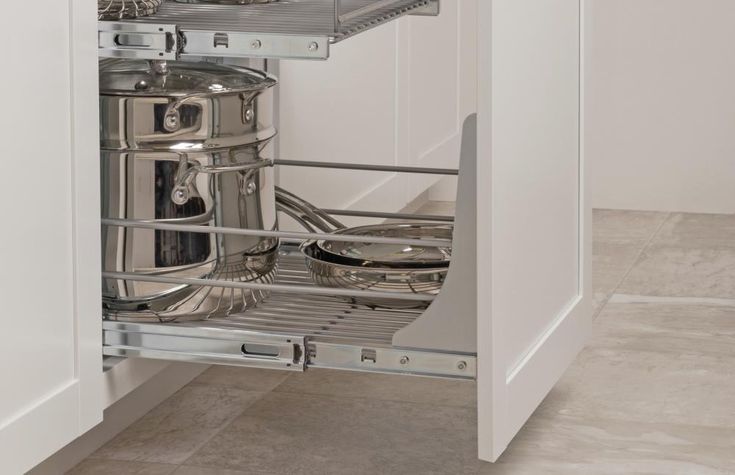 Simply Put 20.5-in W x 14.6875-in H 2-Tier Pull Out Metal Soft Close Baskets & Organizers