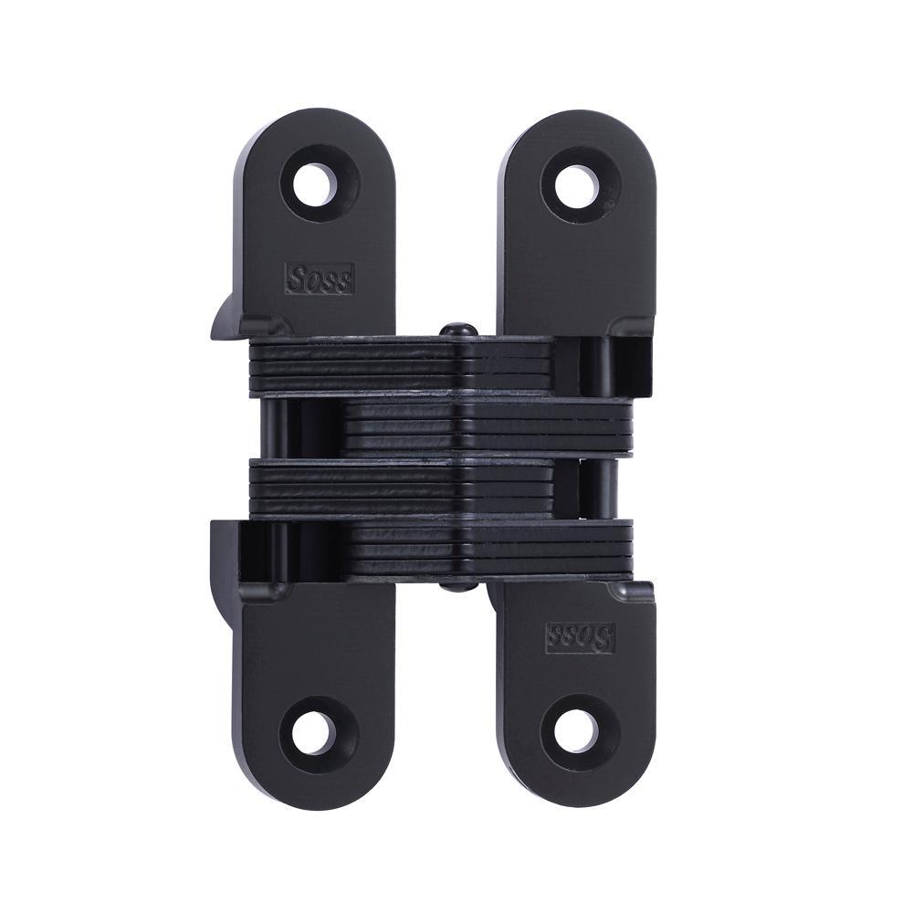 1 in. x 4-5/8 in. Satin Chrome Invisible Hinge - Super Arbor