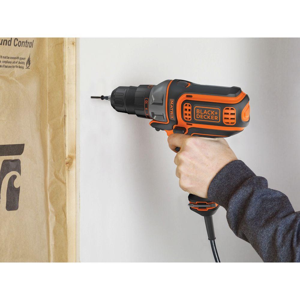 Matrix 4 Amp 3/8 in. Corded Drill and Driver - Super Arbor