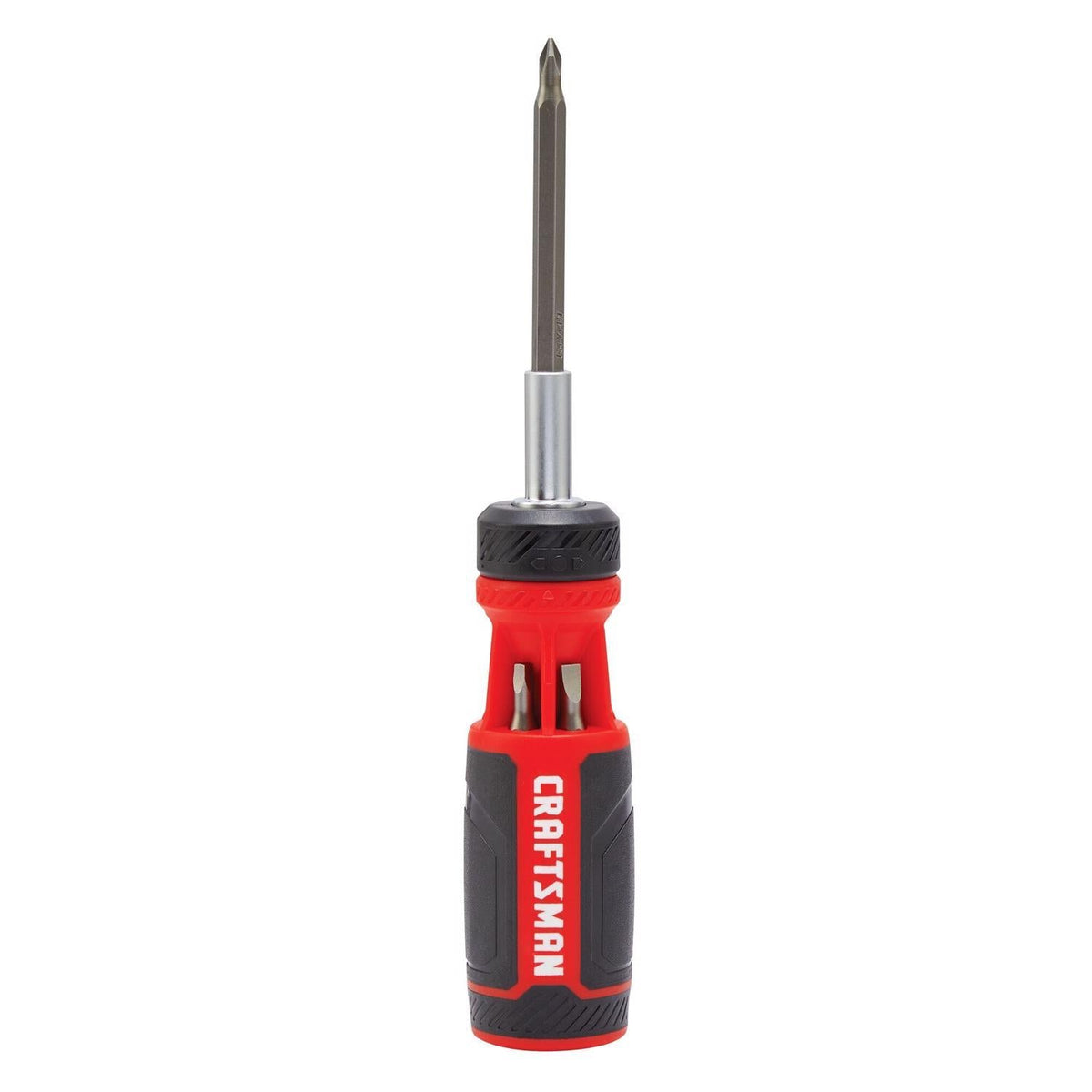 Craftsman Push-n-Pick Ratcheting Multi-Bit Screwdriver Kit, 10.6 in, 7 pc