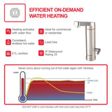 HoTap 3kW 0.5 GPM 2-in-1 Electric Tankless Water Heater / Faucet - Super Arbor