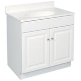 Wyndham 48 in. W x 21 in. H Bathroom Vanity Cabinet Only in White Semi-Gloss