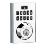 Z-Wave SmartCode 914 Contemporary Single Cylinder Satin Nickel Electronic Deadbolt Featuring SmartKey Security - Super Arbor