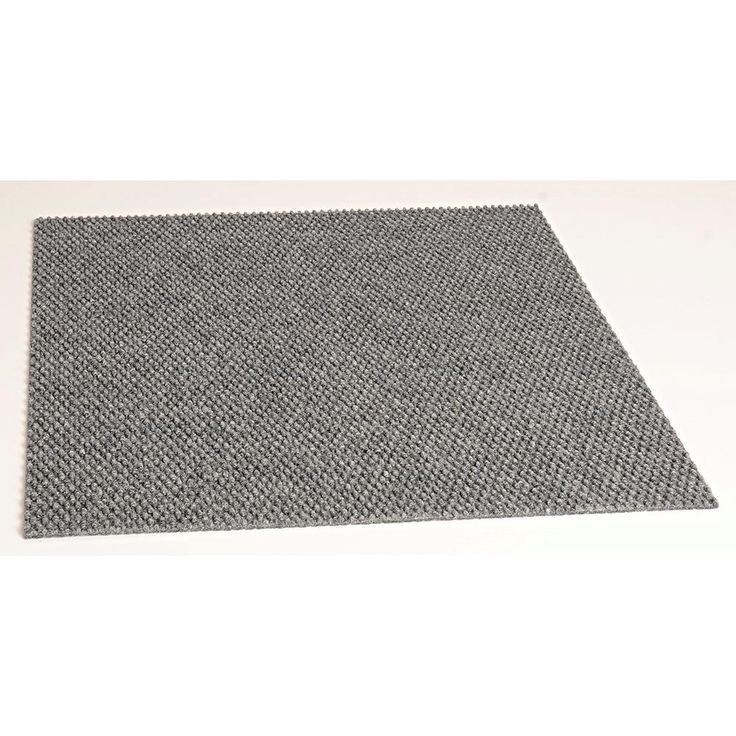 Foss Peel and Stick Caserta Sky Grey Hobnail 18 in. x 18 in. Residential Carpet Tile (10 Tiles/Case)