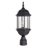 Erving Collection Outdoor Black Post Lantern
