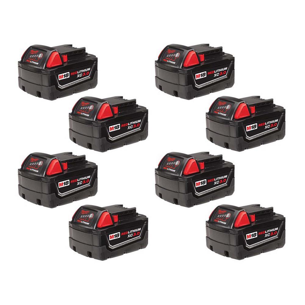 M18 18-Volt Lithium-Ion Compact Battery Pack 1.5Ah (4-Pack) - Super Arbor